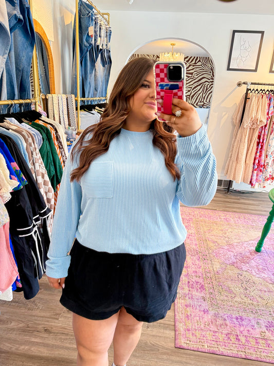 Burning Blue Top
