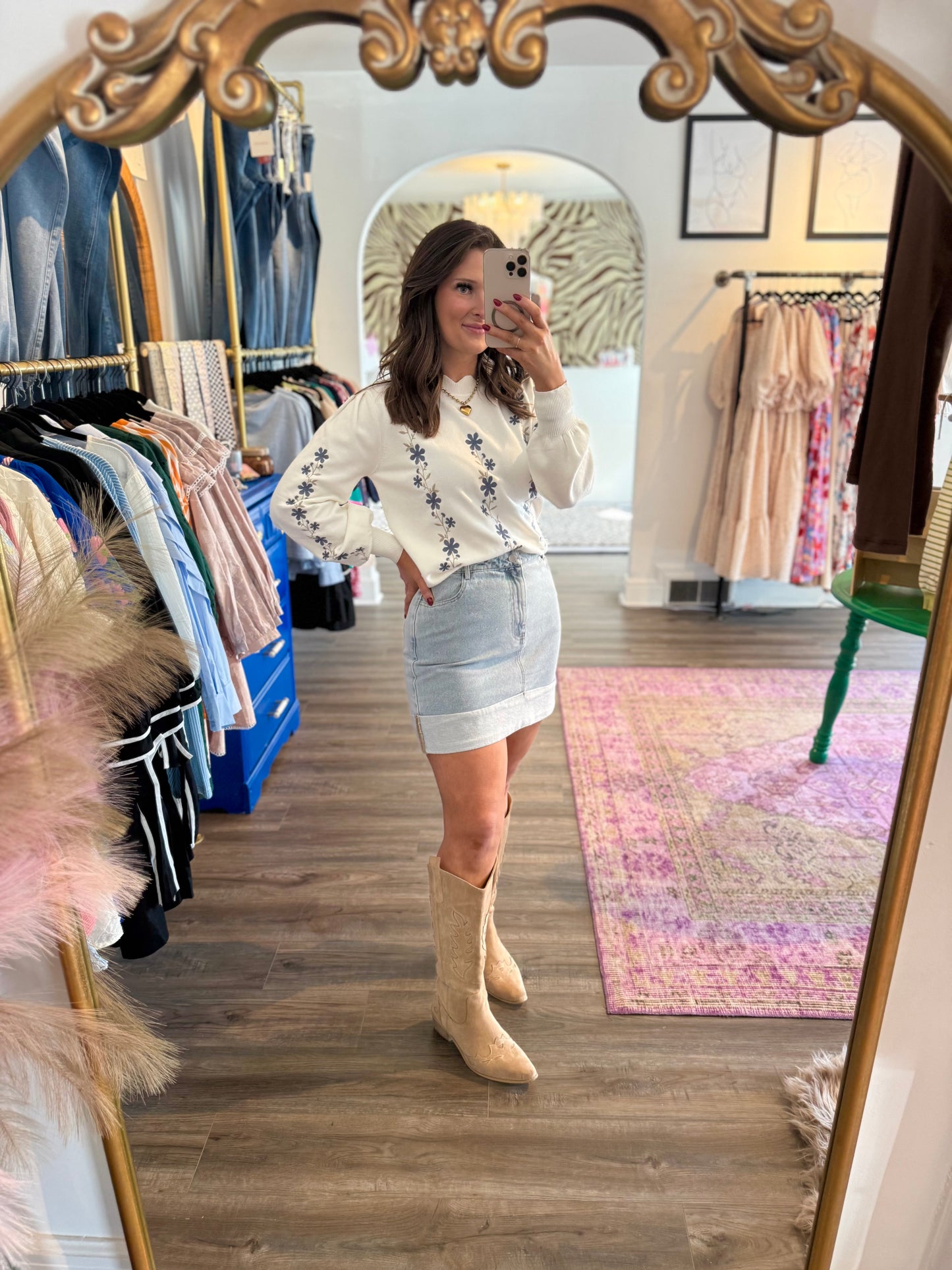 Ember Mini Skirt