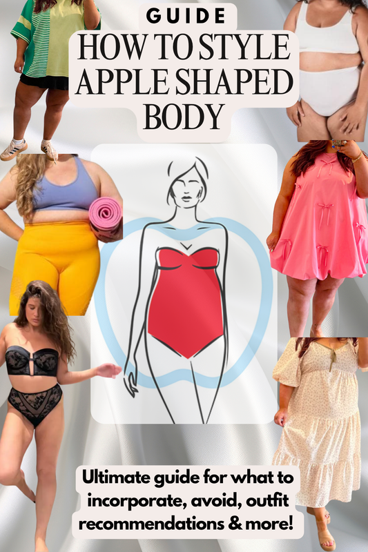 Online Guide: How To Dress Apple Shaped Body Type