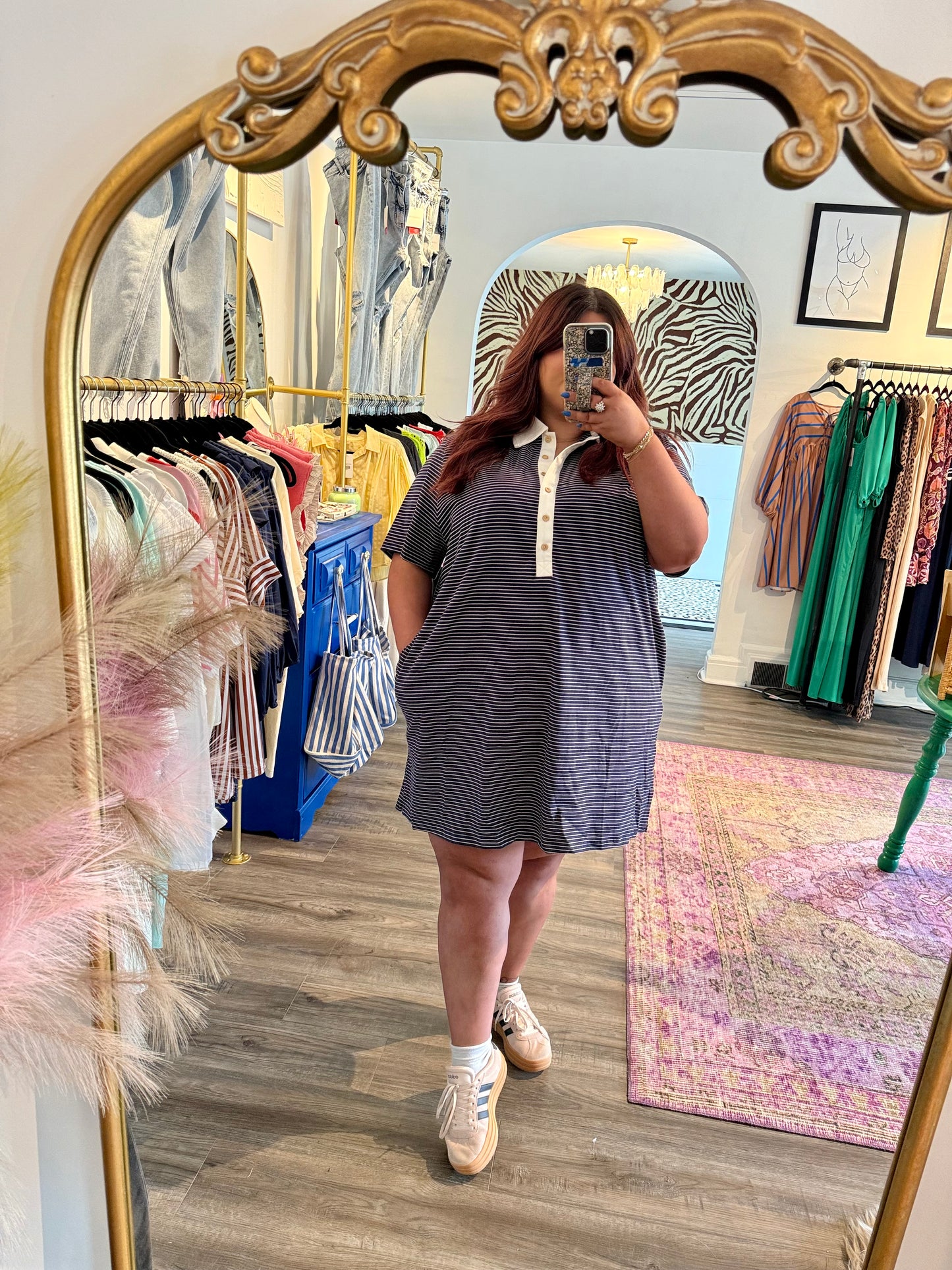 Skyline Navy Dress