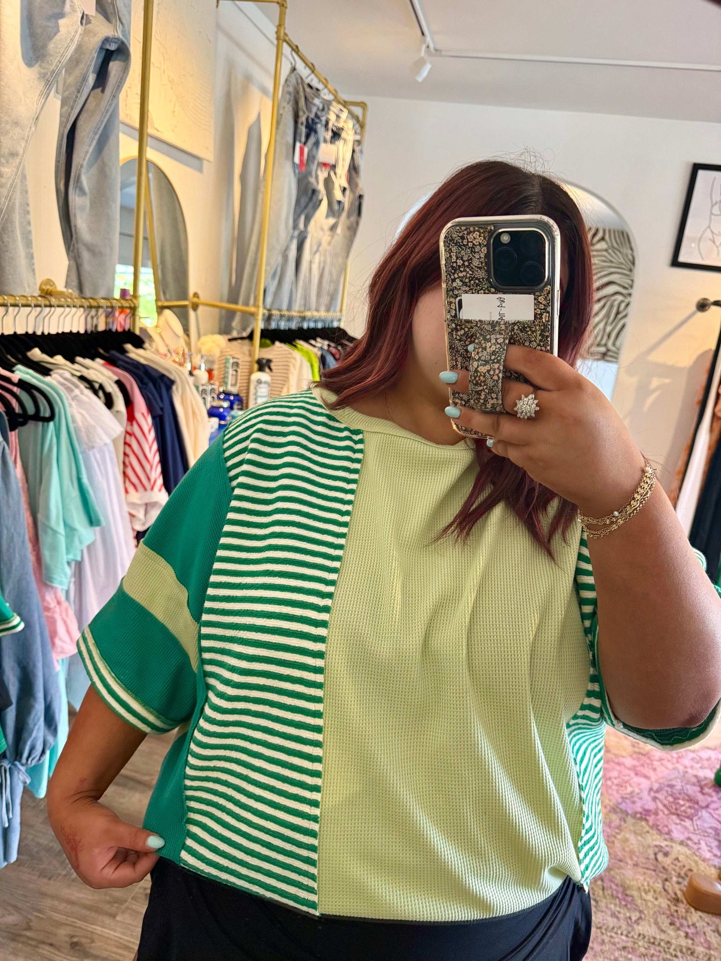 Ariana Top - White Flamingo