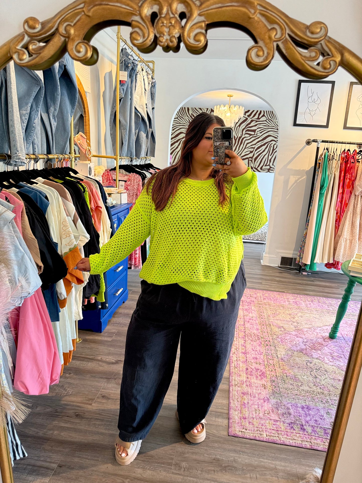 Limeade Knit Top