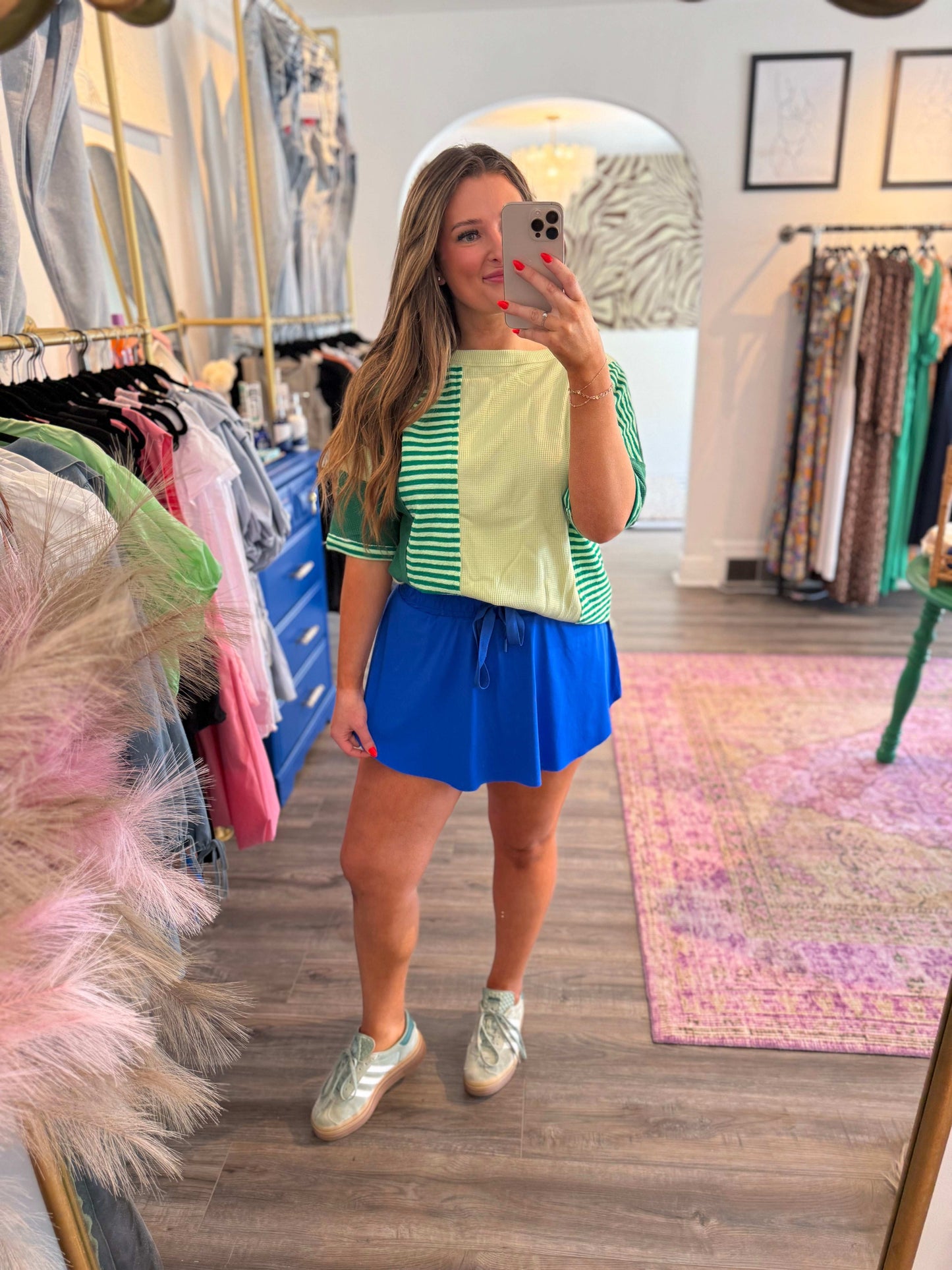 Ariana Top - White Flamingo