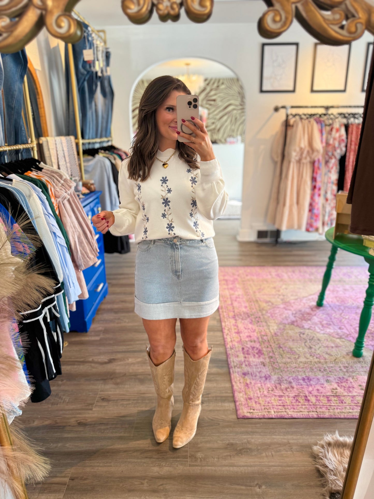 Ember Mini Skirt