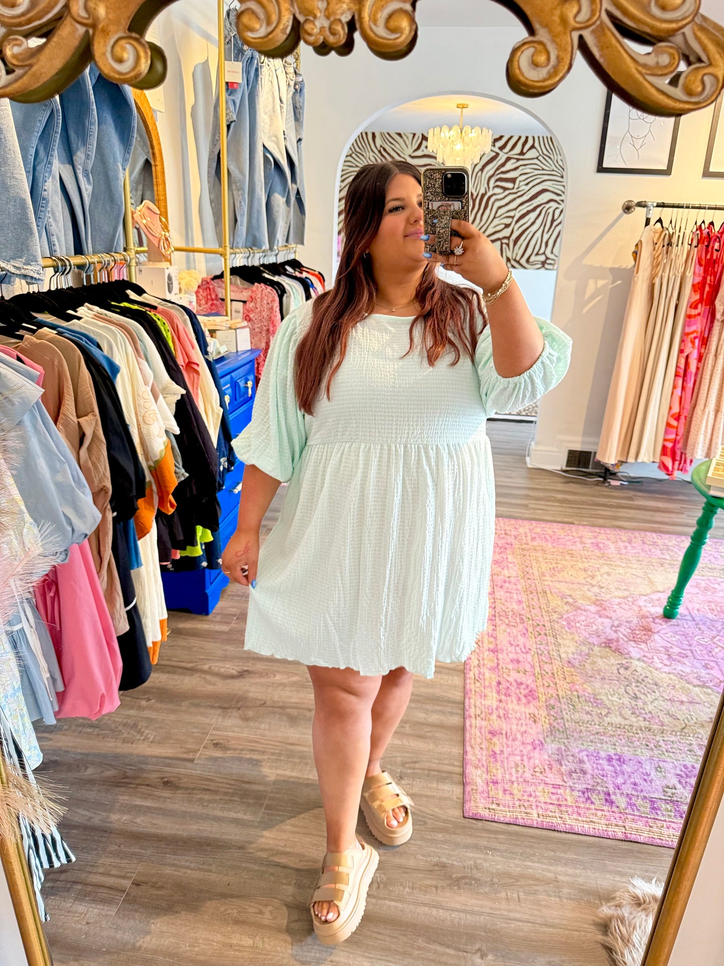 Sweet Blueberry Dress Blue