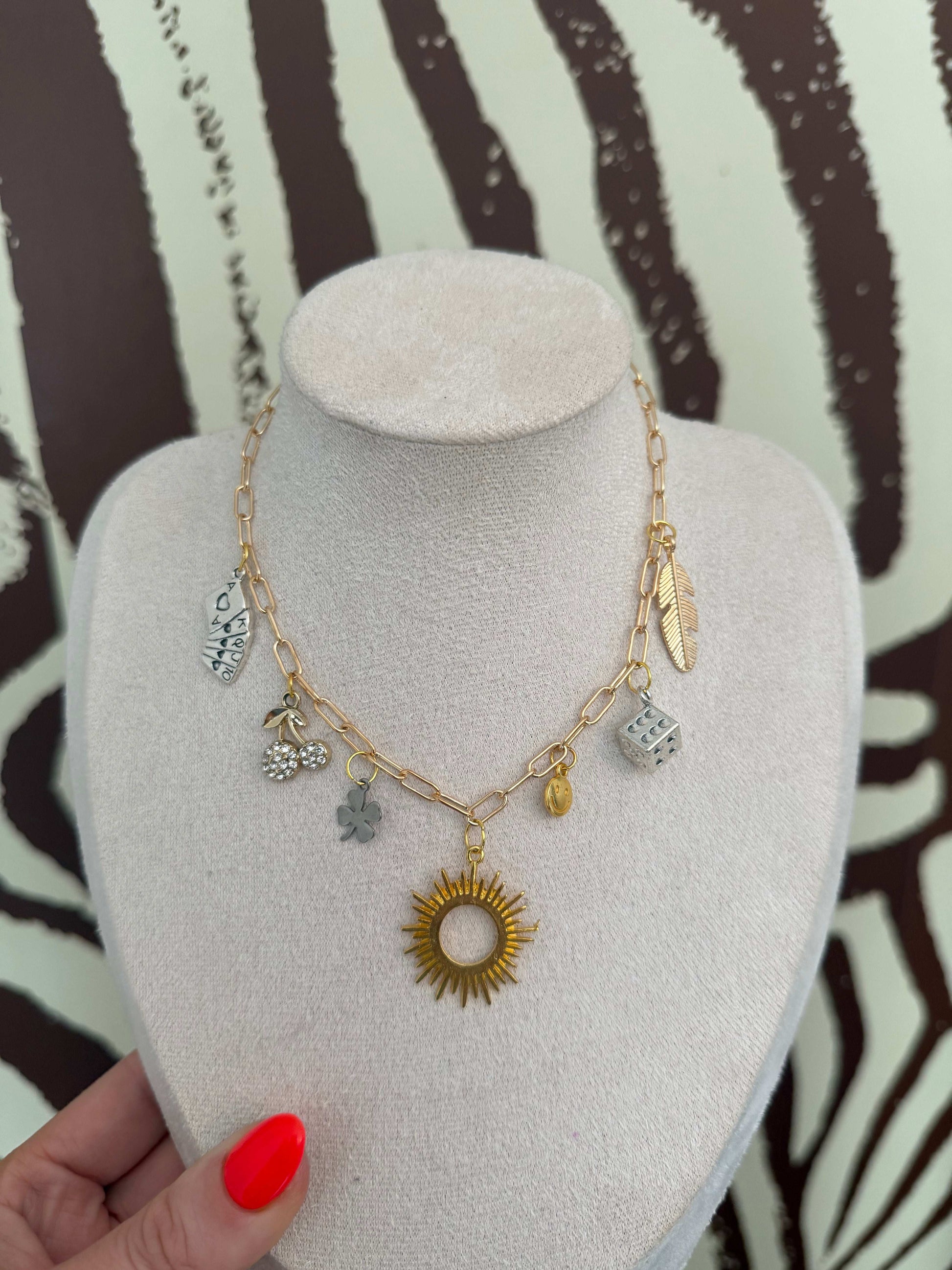 Custom Charm Necklace (7 charms)