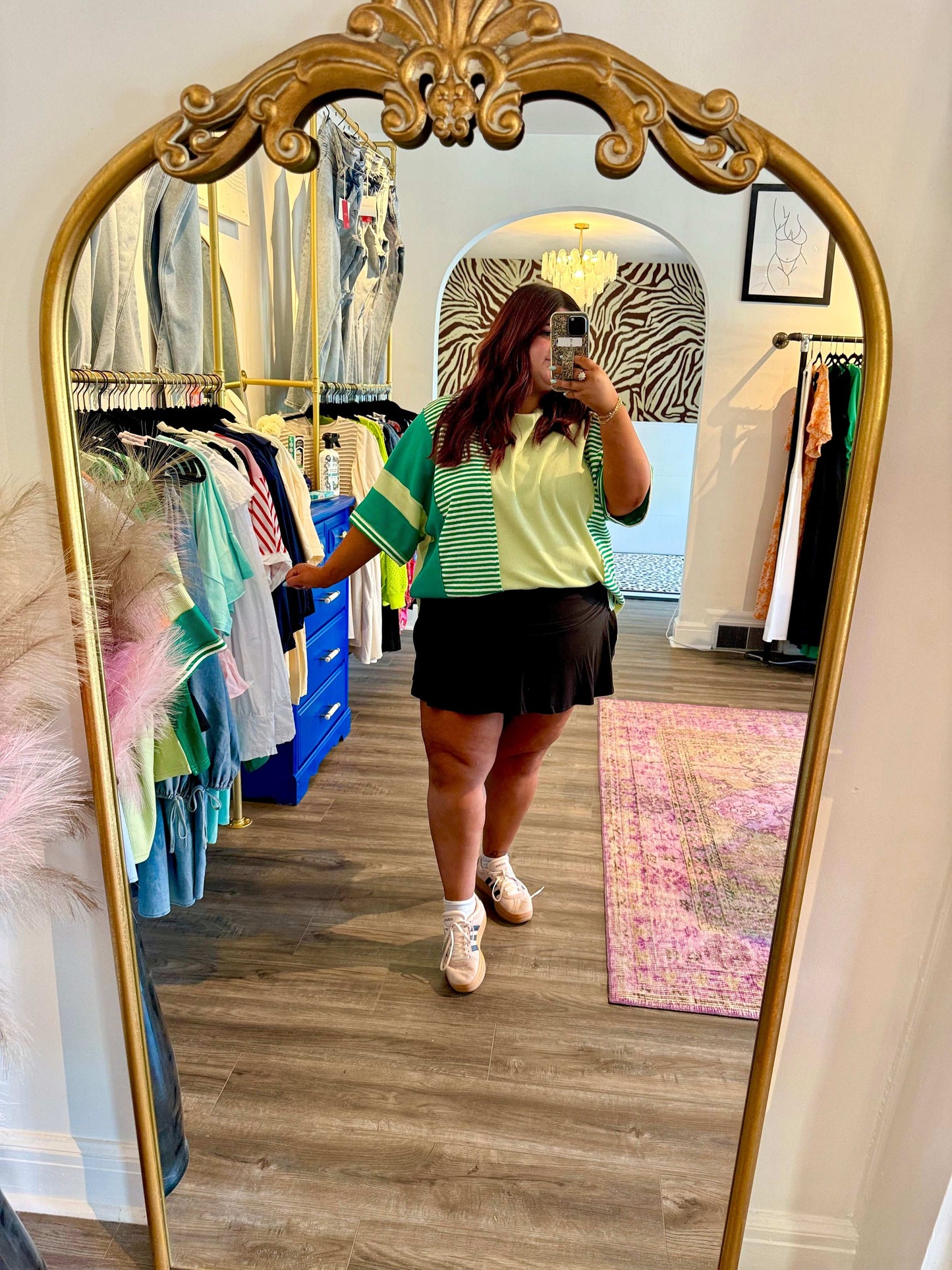 Ariana Top - White Flamingo