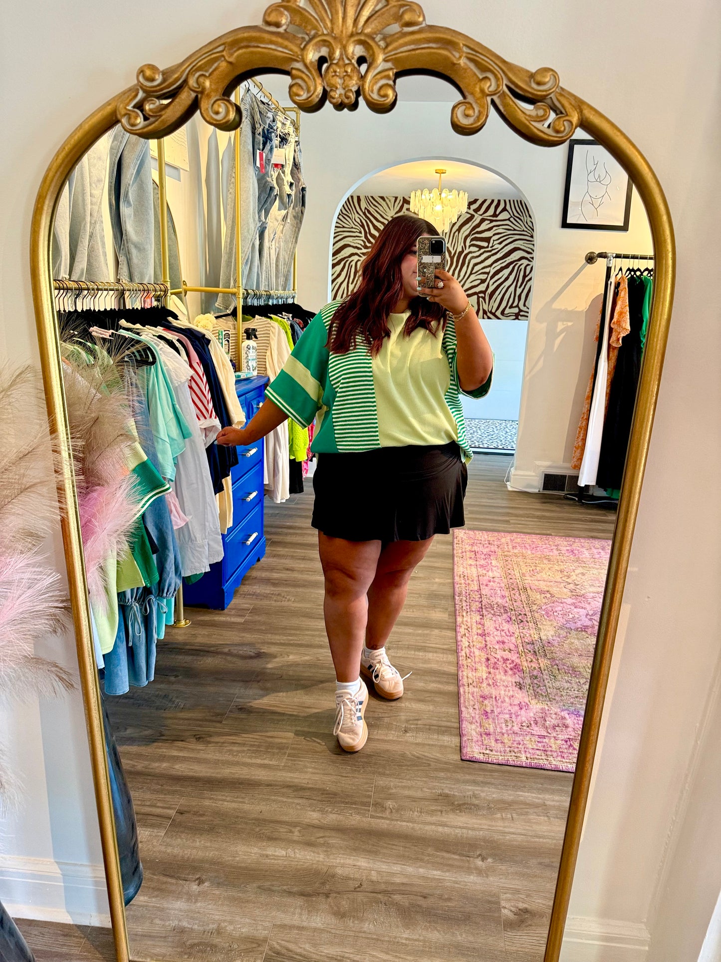 Ariana Top - White Flamingo