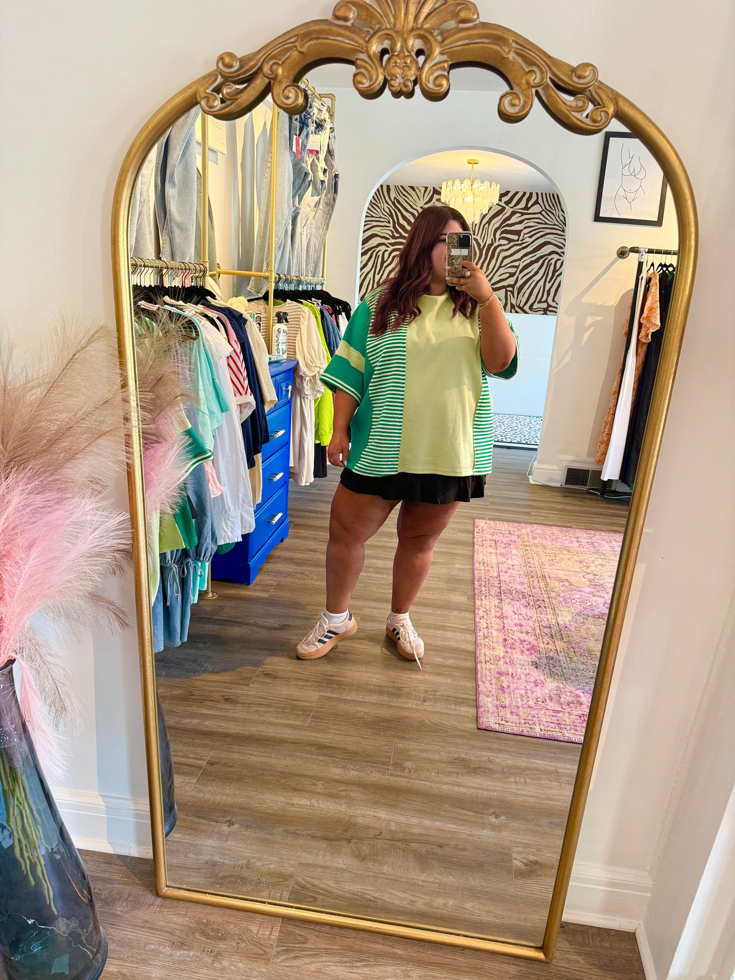 Ariana Top - White Flamingo