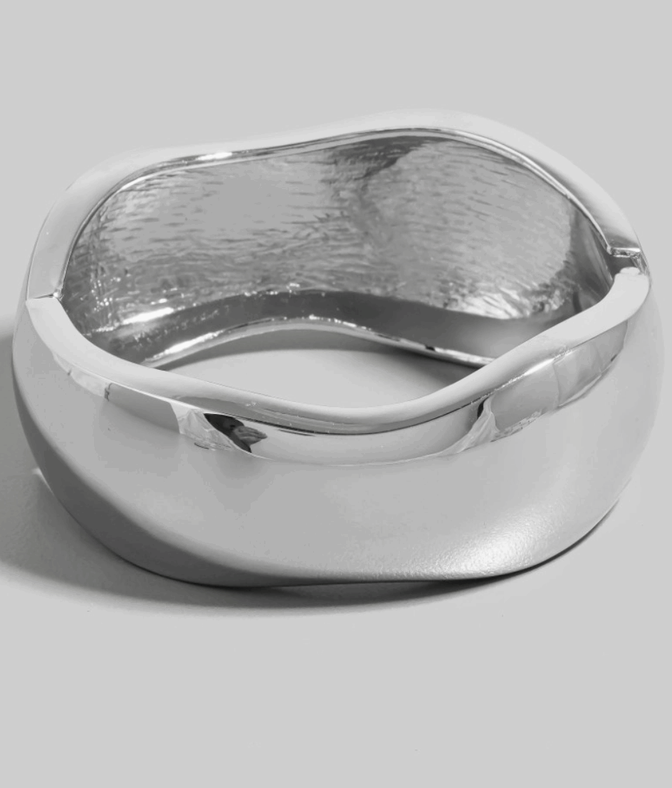 Seven Bangle Silver - White Flamingo