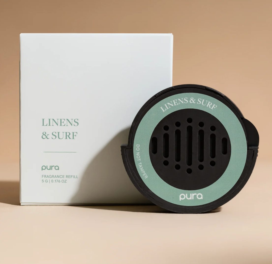 Linens and Surf Car Scent - White Flamingo