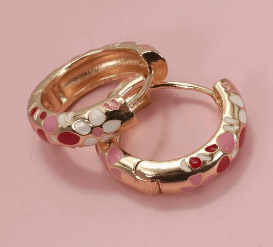 Georiga Earrings - White Flamingo