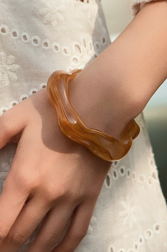 Wavy Bamboo Cuffs