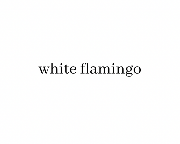 White Flamingo logo
