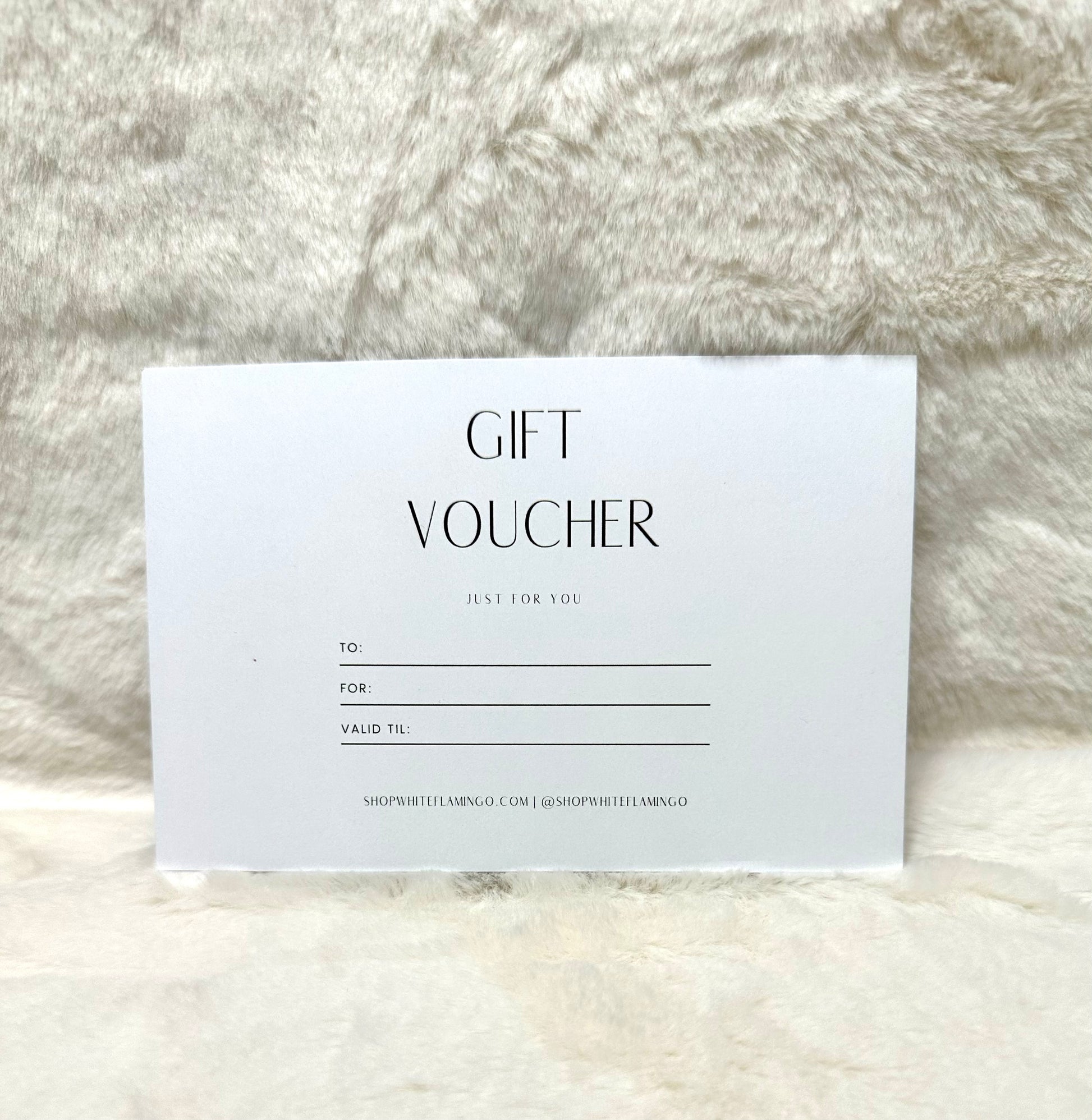 White Flamingo Giftcard - White Flamingo