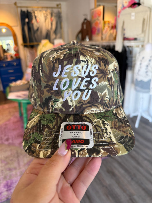 Jesus Loves You Hat