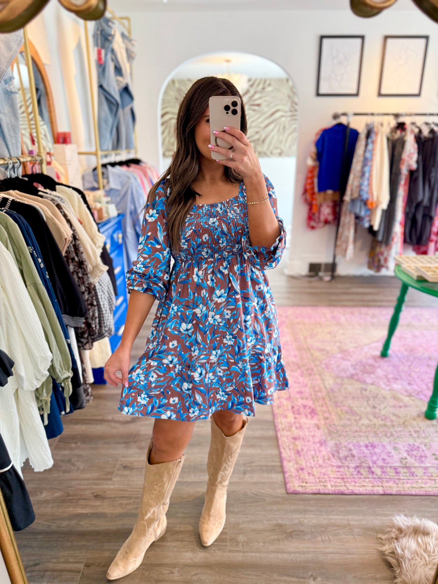 Benny Blue Dress