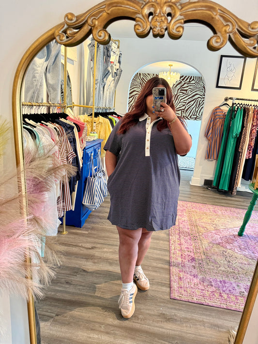 Skyline Navy Dress