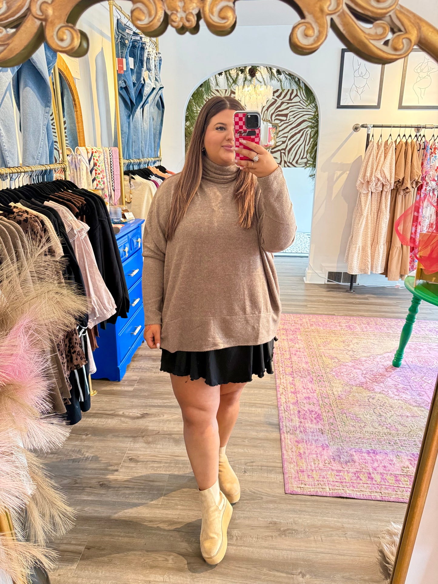 Caramel Swirl Sweater