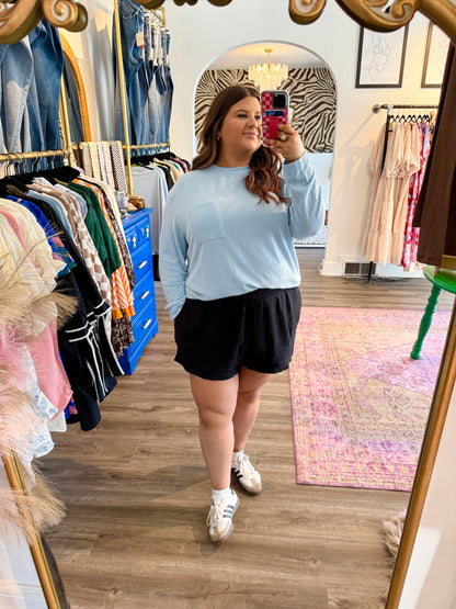 Burning Blue Top