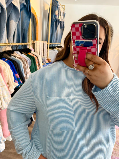 Burning Blue Top