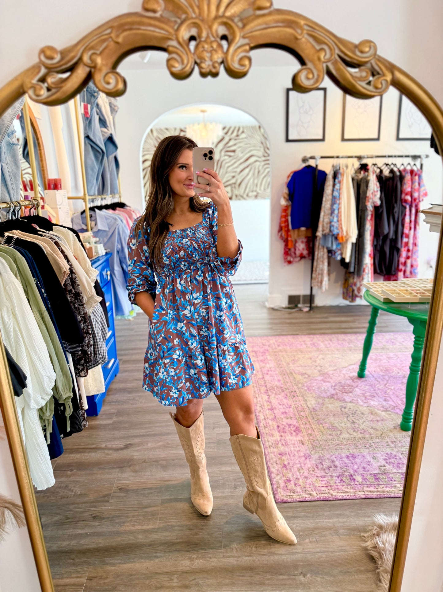 Benny Blue Dress