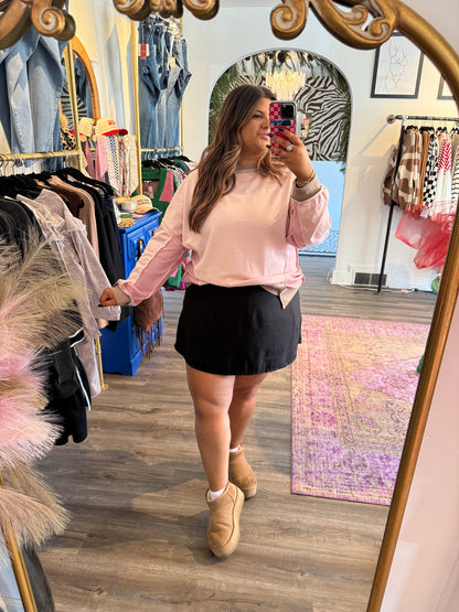 Powder Pink Pullover