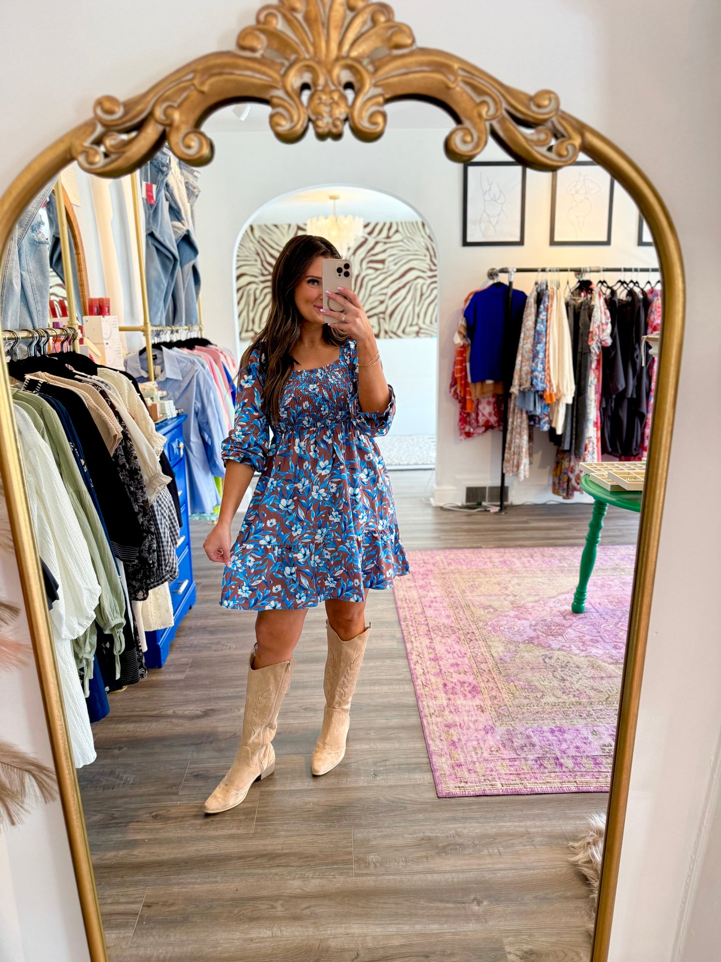 Benny Blue Dress