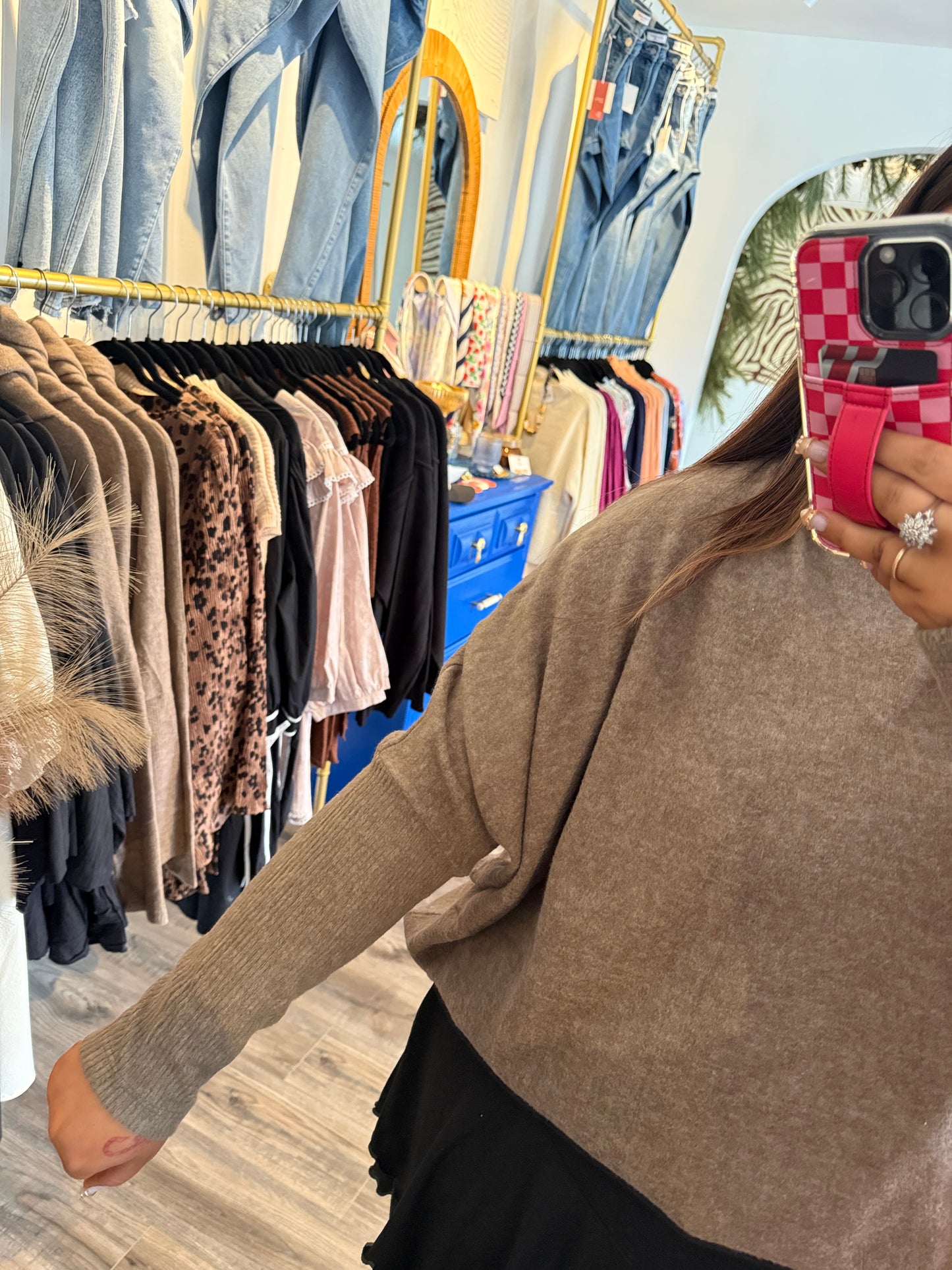 Caramel Swirl Sweater