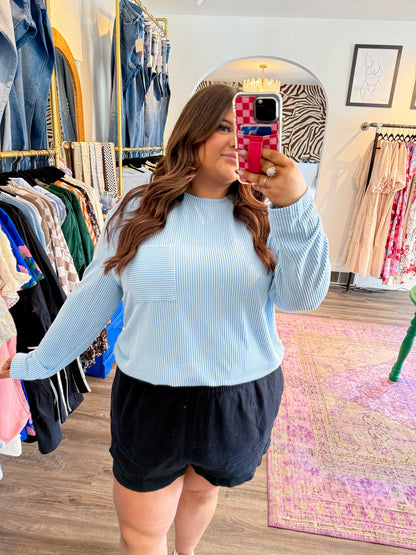 Burning Blue Top