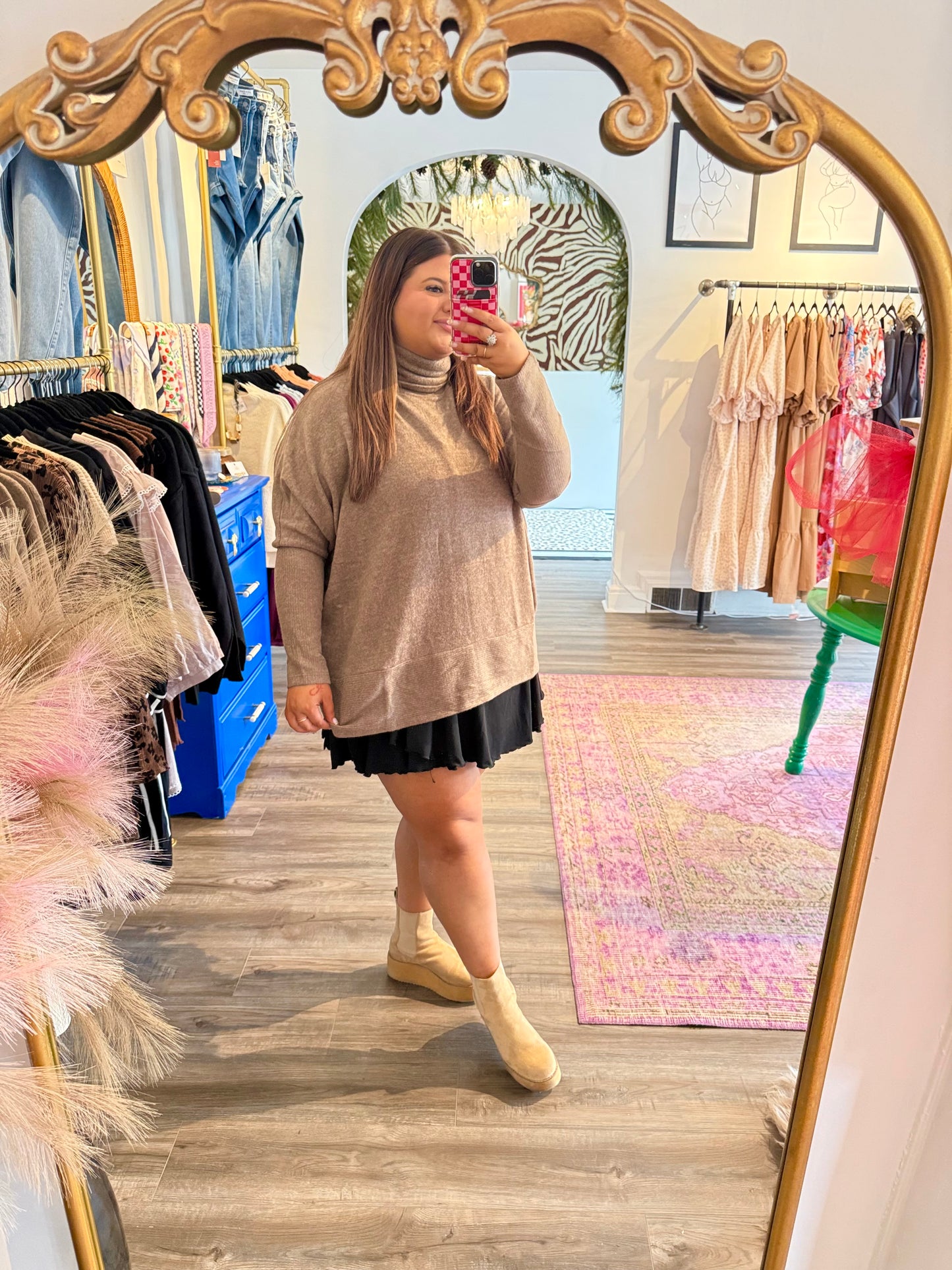 Caramel Swirl Sweater