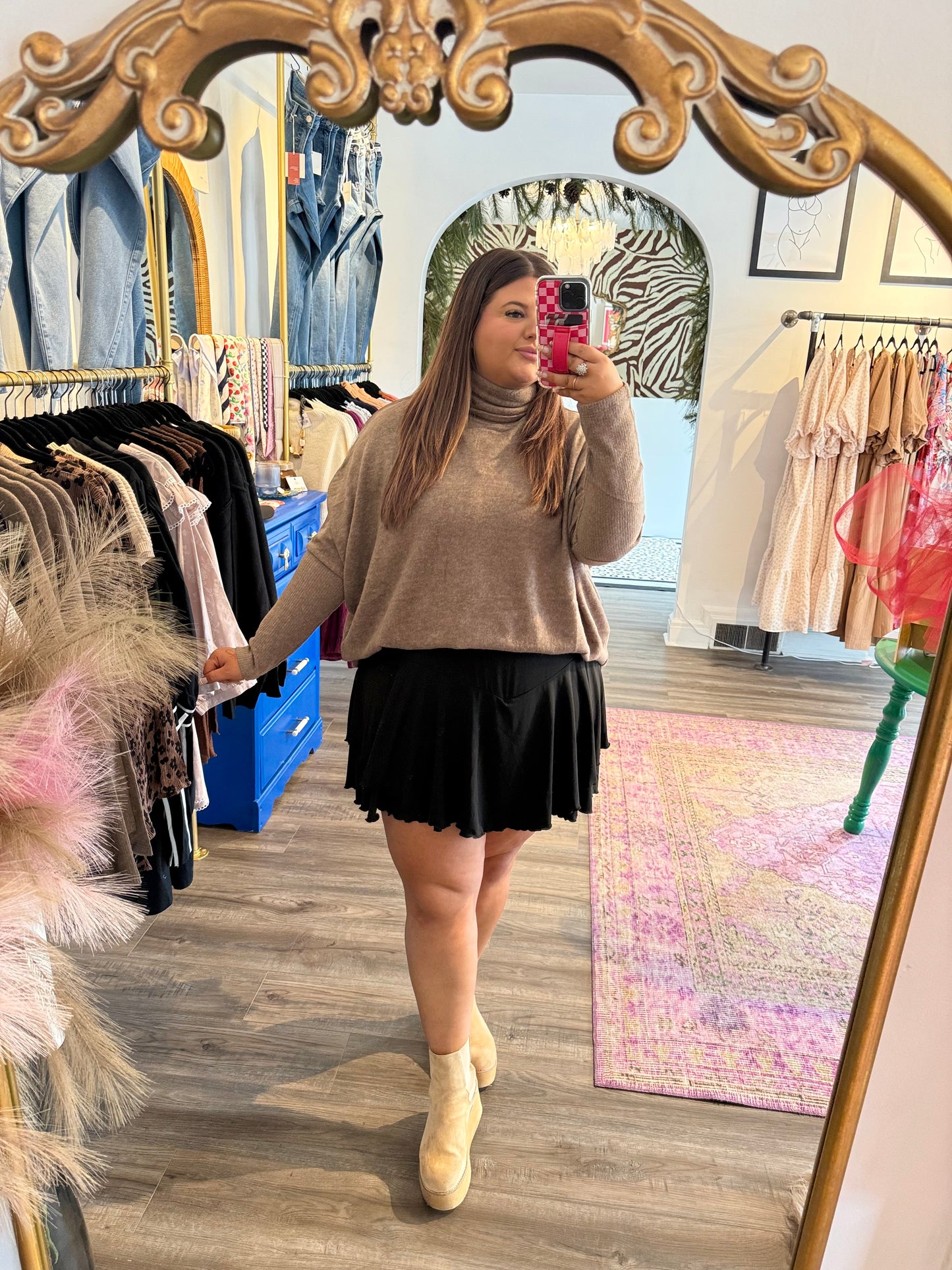 Caramel Swirl Sweater