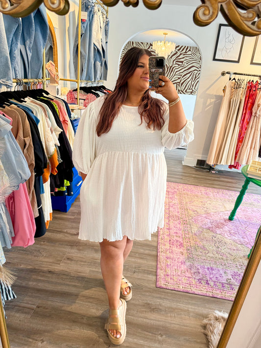 Coconut Cream Dress