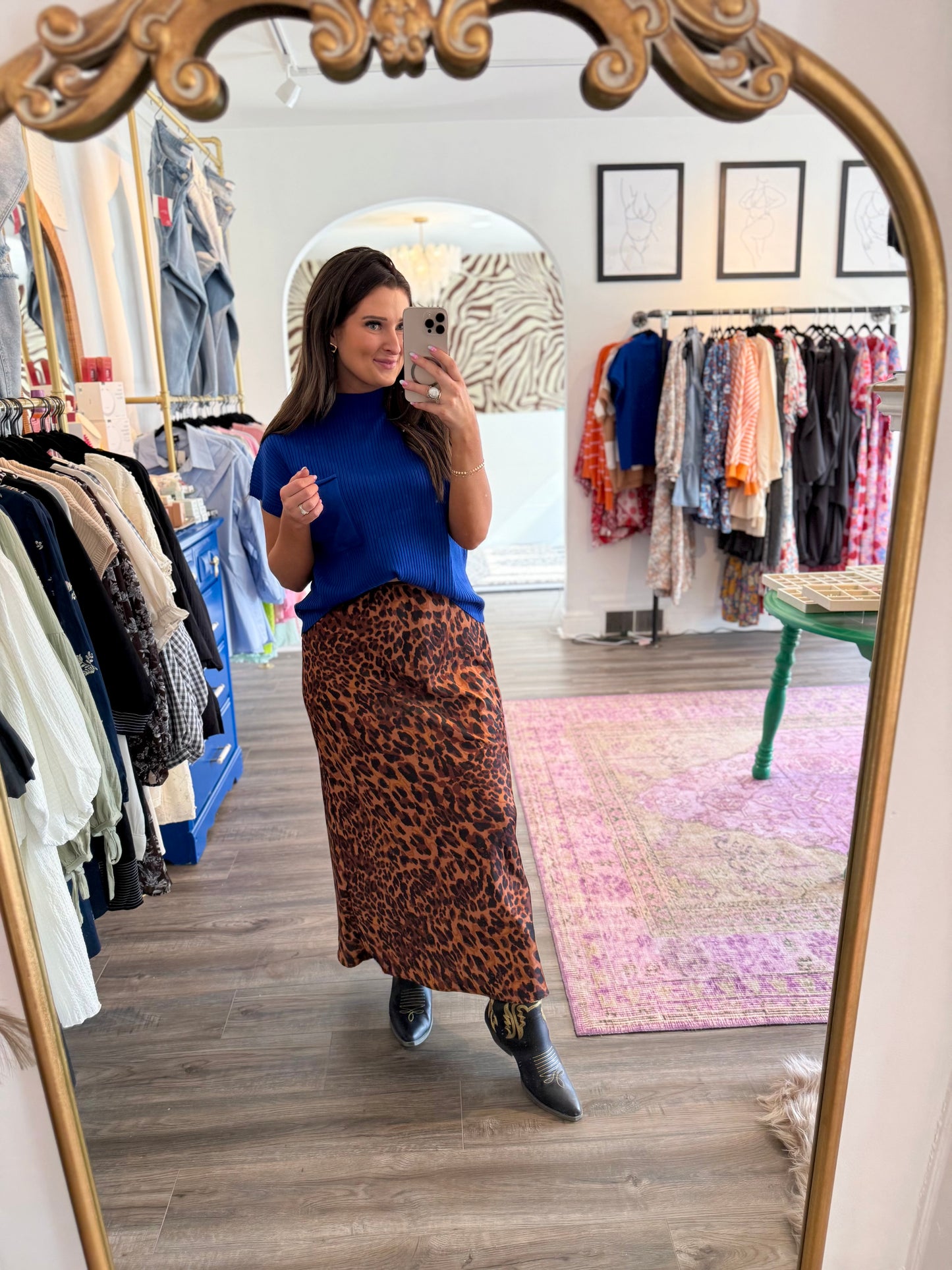 Ginny Top Blue