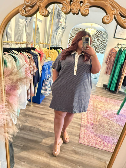 Skyline Navy Dress