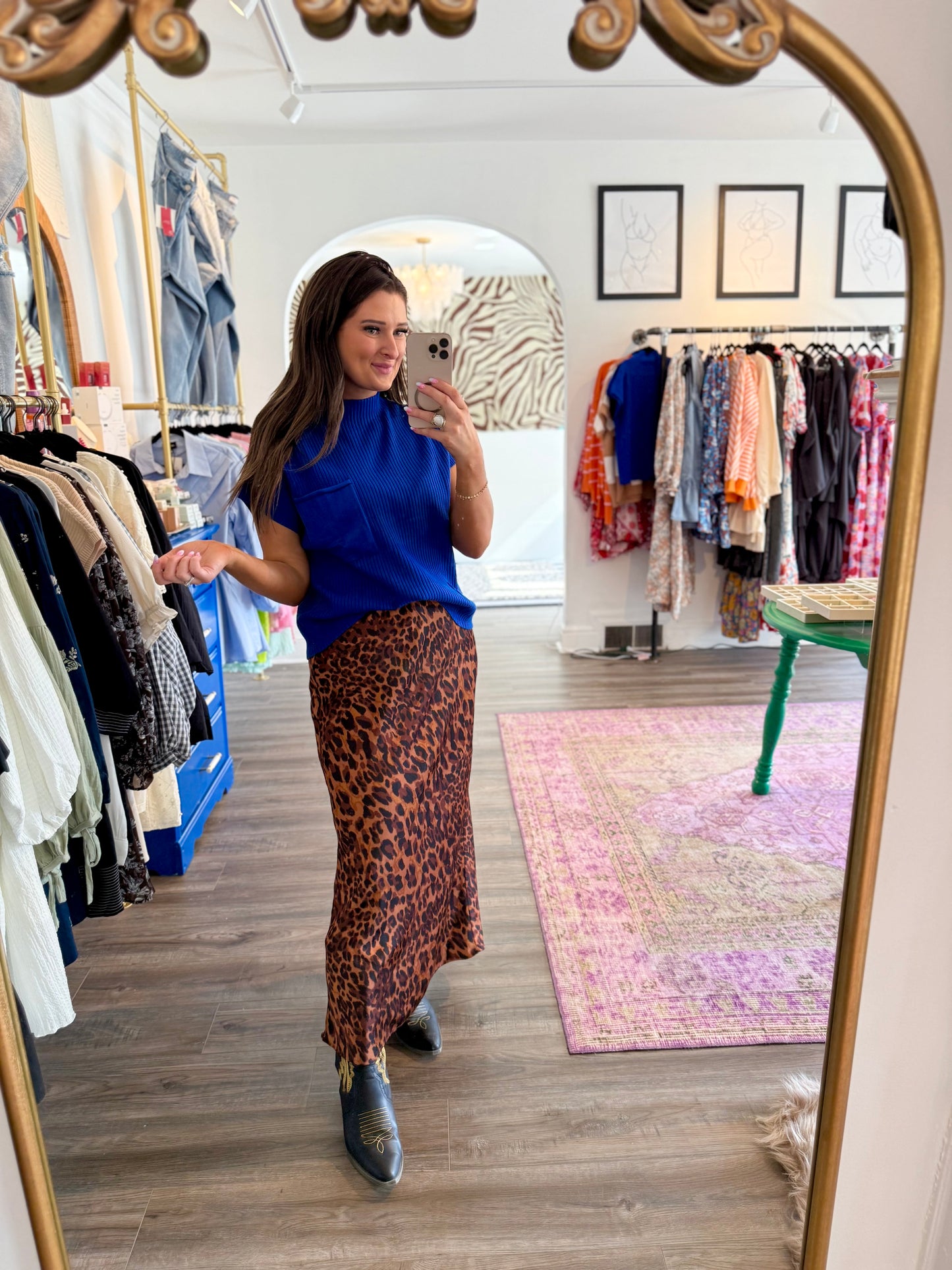 Ginny Top Blue