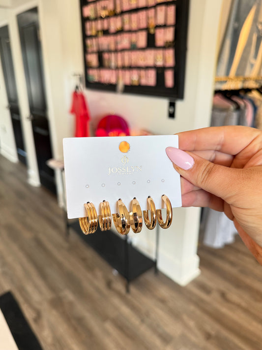 Goldie Earring Set