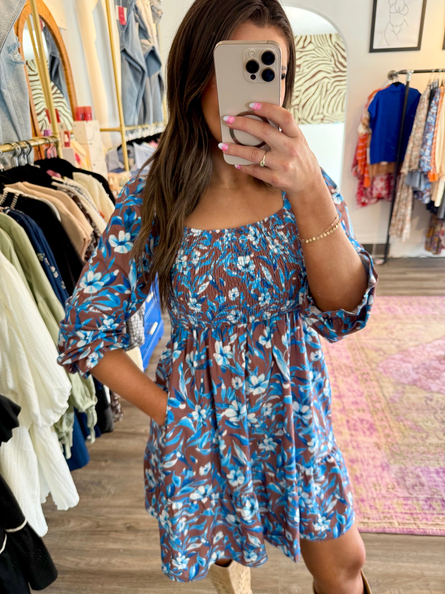 Benny Blue Dress