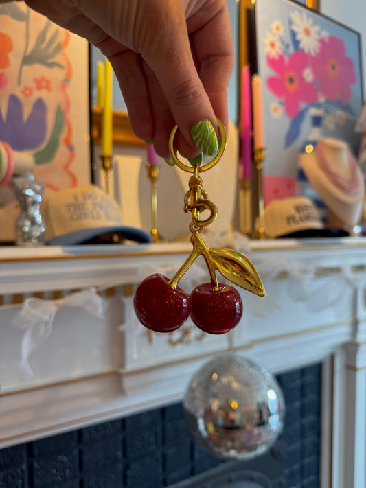 Cherry Keychain