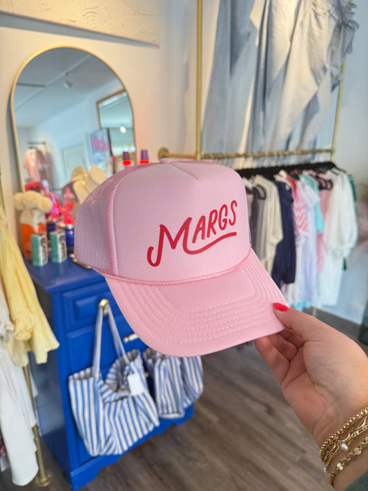 Pink Margs Trucker Hat