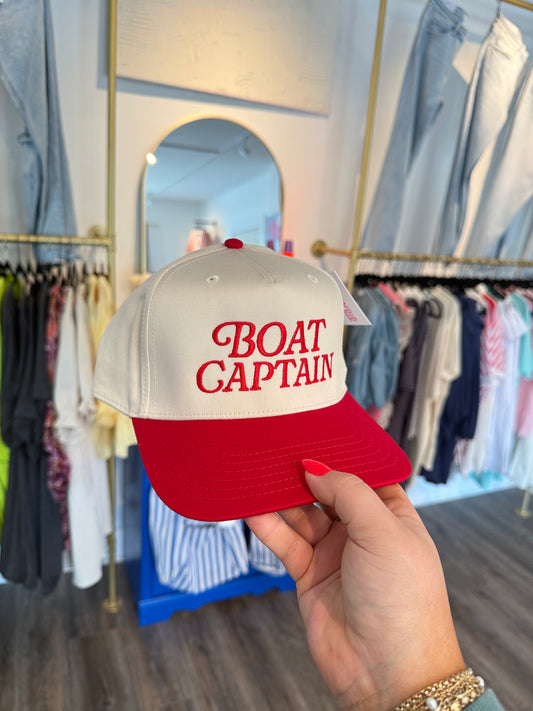 Boat Captain Hat