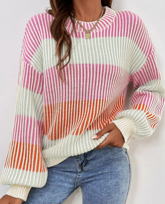 Pink Burst Sweater