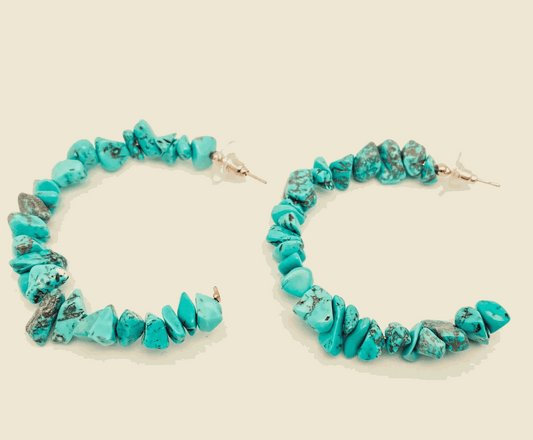 Hunt Earrings - White Flamingo