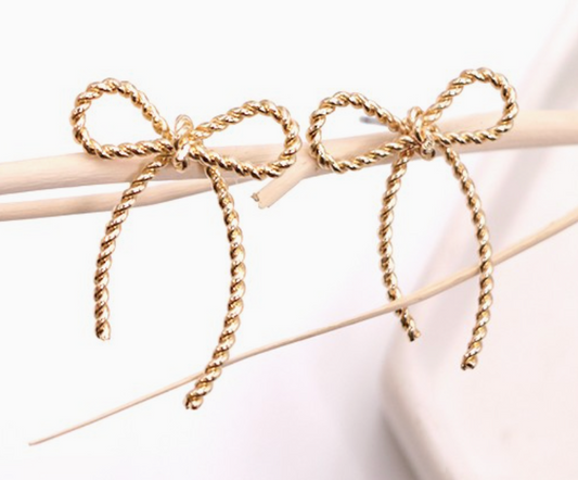 Tatum Earrings - White Flamingo