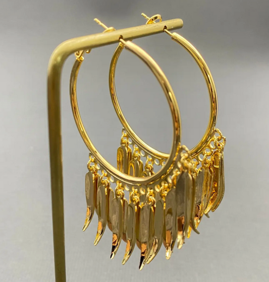 Cooper Earrings Gold